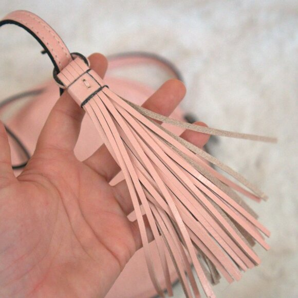 Patricia Nash pink leather shoulder crossbody bag - Picture 6 of 7